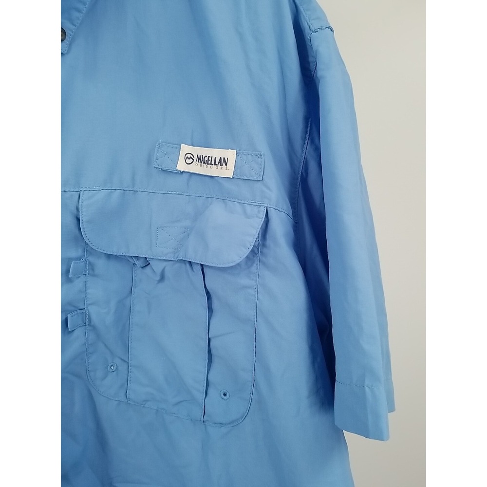 Magellan Fishing Shirt Men's Laguna Madre Fish Gear Relaxed Fit Short Sleeve XL - Picture 4 of 6